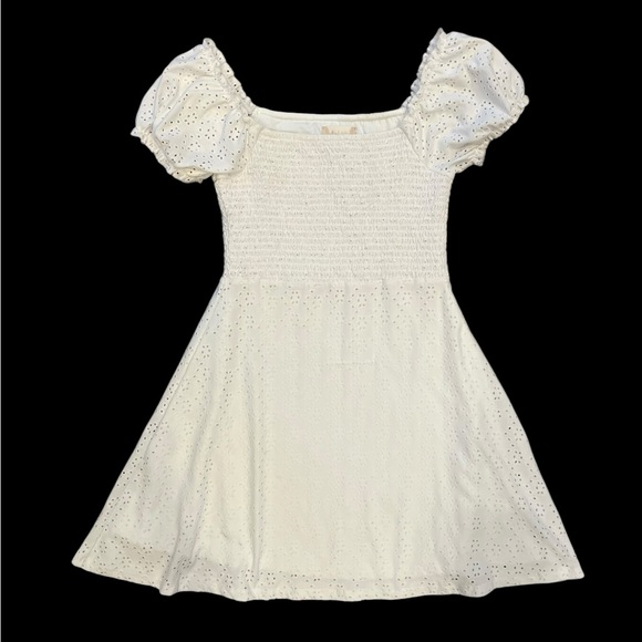 Altar’d State White Eyelet Dress Womens Small - Picture 2 of 9